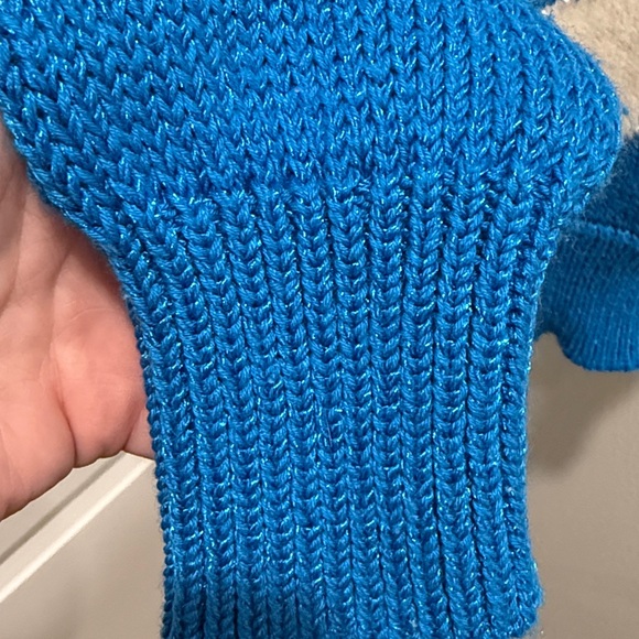 Vintage Christine Abstract Angora Pearl Sweater - Picture 4 of 7